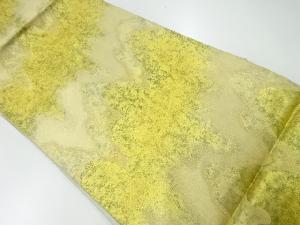 リサイクル　壷垂れ模様織出し袋帯